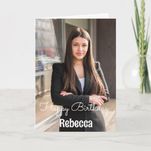 Anpassningsbar med fotopatkortet Namn Kort