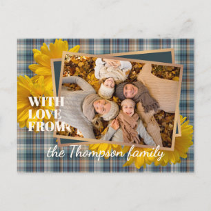 Anpassningsbar med Kärlek för Helgdag av Thanksgiv Vykort