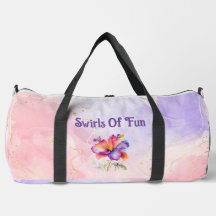 Anpassningsbar med stor duffellpåse