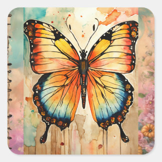 Anpassningsbar med större tatoo-kudde fyrkantigt klistermärke