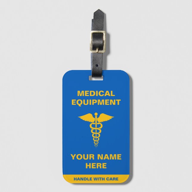 Anpassningsbar Medicinsk handtag med försiktighet Bagagebricka (Framsida vertikal)