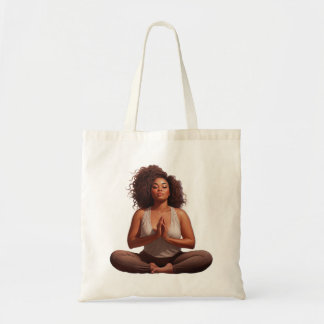 Anpassningsbar Meditation Tote Bag Tygkasse