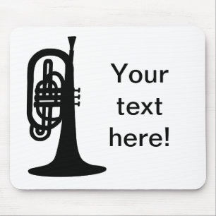 Anpassningsbar Mellophone Musmatta