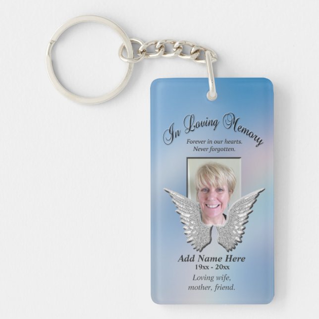 Anpassningsbar Memorial Angel Vingar Lägg till bil (Framsidan)