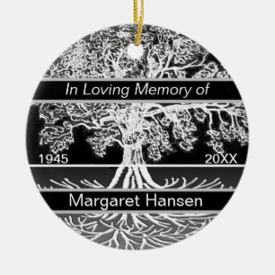 Anpassningsbar Memorial  Keramiska prydnadsförem Julgransprydnad Keramik