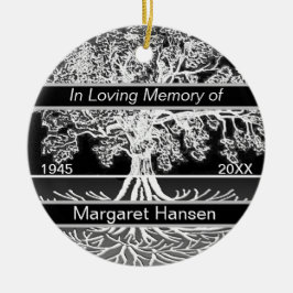 Anpassningsbar Memorial | Keramiska prydnadsföremå Julgransprydnad Keramik