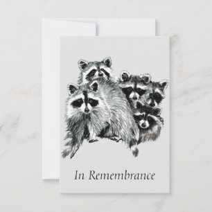 Anpassningsbar Memorial Service - rkons-inbjudan Inbjudningar