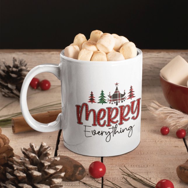 Anpassningsbar Merry All Sublication-jul Kaffemugg (Skapare uppladdad)