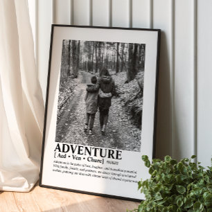 Anpassningsbar Message Photo Personlig Family Port Poster