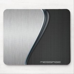 Anpassningsbar Metall Design 1-musslor Musmatta