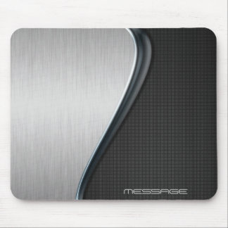 Anpassningsbar Metall Design 1-musslor Musmatta
