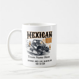 Anpassningsbar Mexikanska 1000 Baja California Täv Kaffemugg