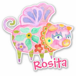 Anpassningsbar Mexikanska Alebrije Vinyl-dekalen - Klistermärken