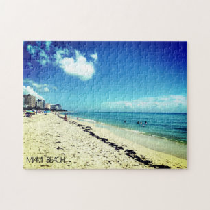 Anpassningsbar Miami Beach Florida Lugn och slappn Pussel