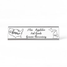 Anpassningsbar Michigan State US Home Line Art