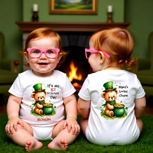 Anpassningsbar Min 1:a St. Patrick’s Day T Shirt