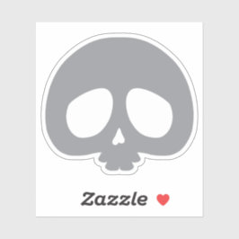 Anpassningsbar Mini Skalle Klistermärken