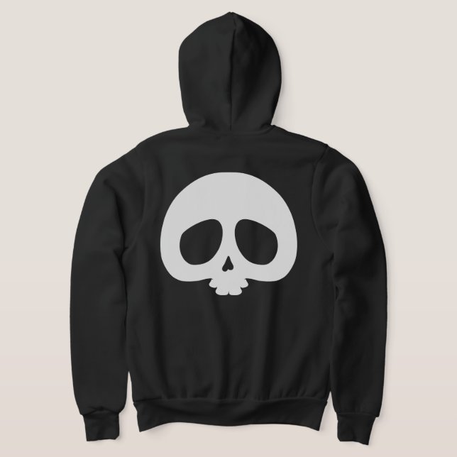Anpassningsbar Mini Skalle T Shirt (Laydown Baksida)
