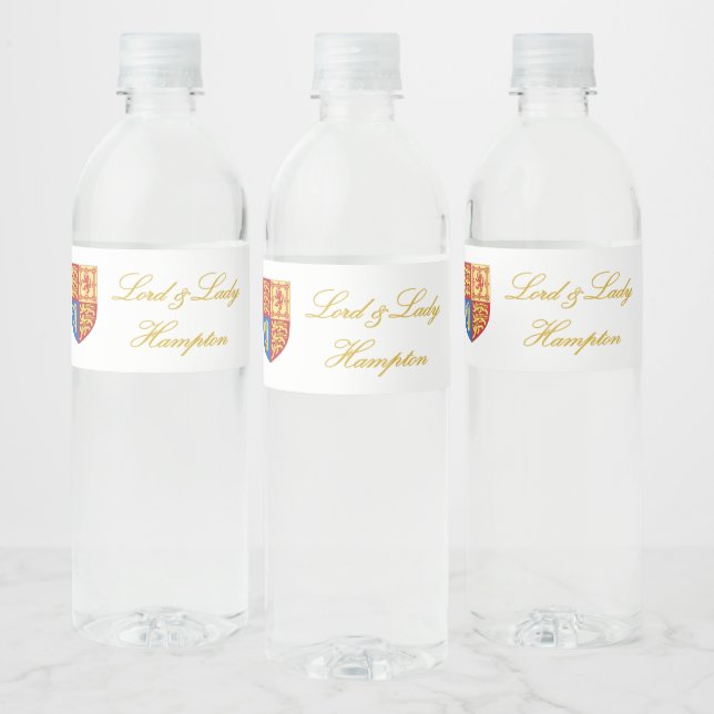 Anpassningsbar Mini Vin Flaska-etiketter (2 tum x  Vattenflaska Etikett (Flaskor)