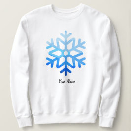 Anpassningsbar Minimal CoolAesthetic Snowflake Lig T Shirt