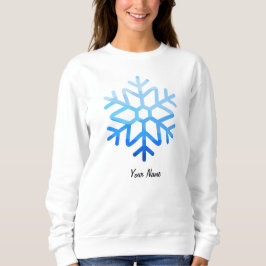 Anpassningsbar Minimal CoolAesthetic Snowflake Lig T Shirt