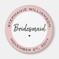 Anpassningsbar Minimalist Bridesmaid Personlig Gif