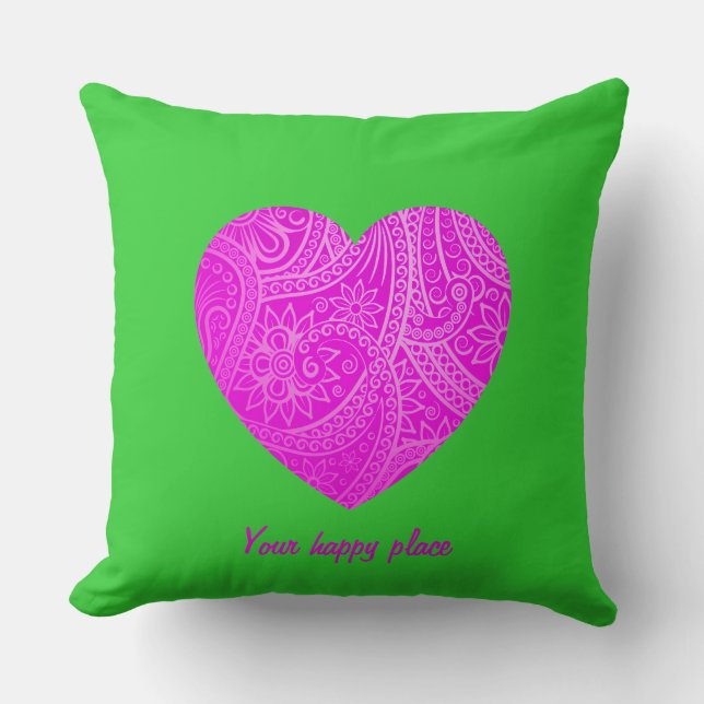 Anpassningsbar Minimalistisk asetisk geometrisk Ro Kudde (Framsida)