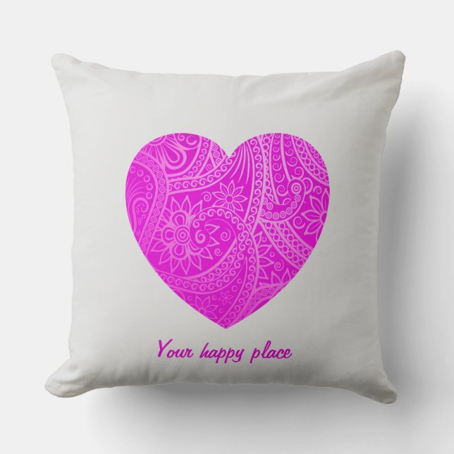 Anpassningsbar Minimalistisk asetisk geometrisk Ro Kudde (Framsida)