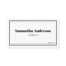 Anpassningsbar Minimalistisk svart och vit Bröllop