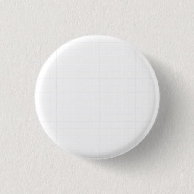 Anpassningsbar minimalistisk vit rutnätstextur knapp (Framsida)