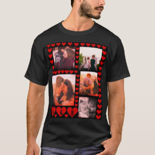 Anpassningsbar minnen och kärlek t shirt