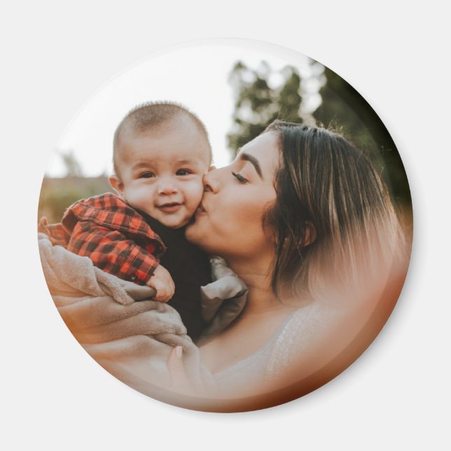 Anpassningsbar minnesvärd fotomagnet magnet (Framsidan)