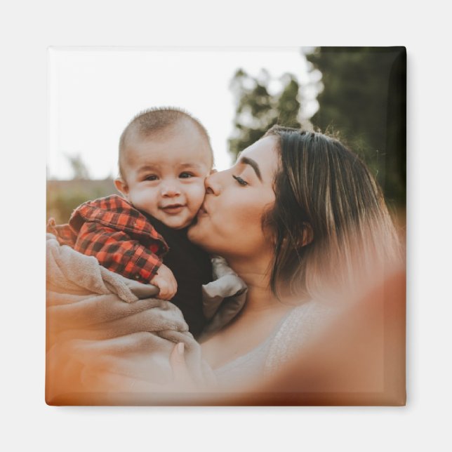 Anpassningsbar minnesvärd fotomagnet magnet (Framsidan)