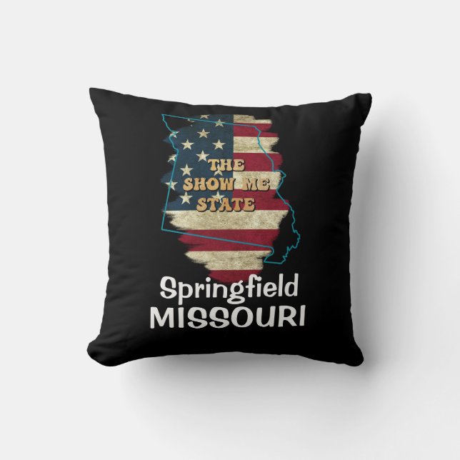Anpassningsbar Missouri Dekorativ kudde (Framsida)