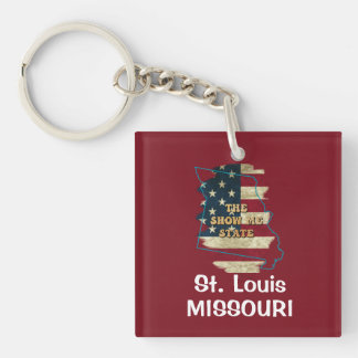 Anpassningsbar Missouri State Keychain