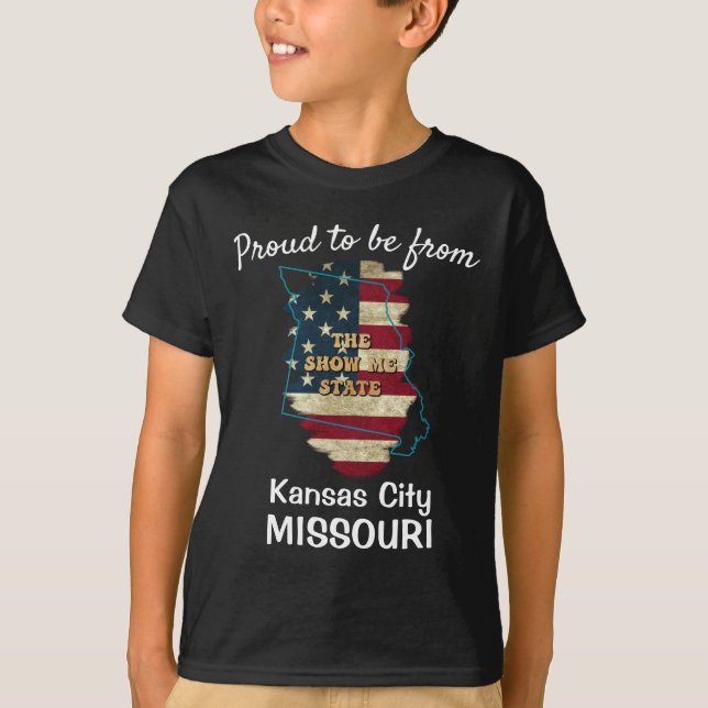 Anpassningsbar Missouri State T-Shirt (Framsida)