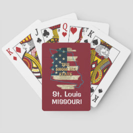 Anpassningsbar Missouri-statens betalkort Casinokort