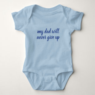 Anpassningsbar Mitt Pappa kommer aldrig att göra G T Shirt