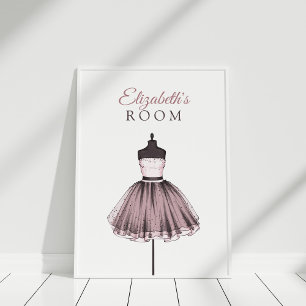 Anpassningsbar Mode Illustration, Mannequin Poster