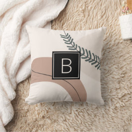 Anpassningsbar Modern Abstrakt Art Earth Tones Kudde