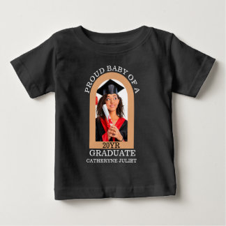 Anpassningsbar Modern Arch Photo stolt baby studen T Shirt