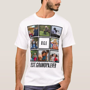 Anpassningsbar Modern Bästa farfar någonsin, 8 fot T Shirt