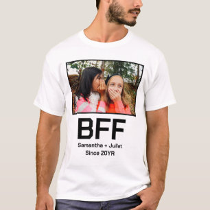 Anpassningsbar modern, bästa vän som alltid spelar t shirt