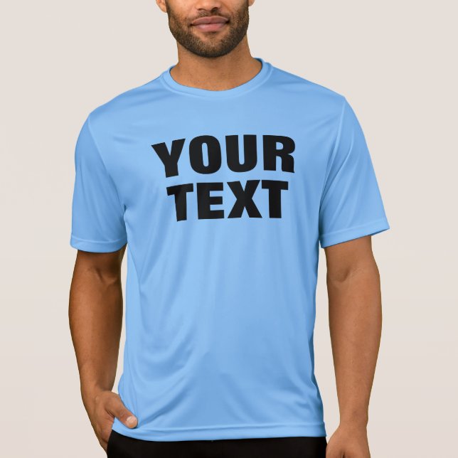 Anpassningsbar Modern Big Font Text Silver Manar A T Shirt (Framsida)