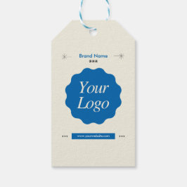 Anpassningsbar Modern Business Brand Logotyp Presentetikett