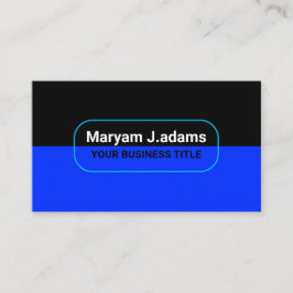 Anpassningsbar Modern Business Namn (qr-kod), svar Visitkort