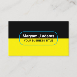 Anpassningsbar Modern Business Namn (qrCode), svar Visitkort