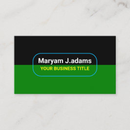 Anpassningsbar Modern Business Namn (qrCode), svar Visitkort