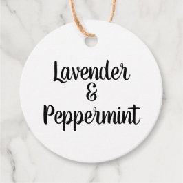 Anpassningsbar Modern Candle-Märkre för produkteti Gåvor Etiketter