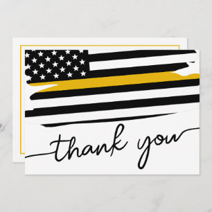 Anpassningsbar Modern Dispatcher Thin Guld Line Fl Tack Kort